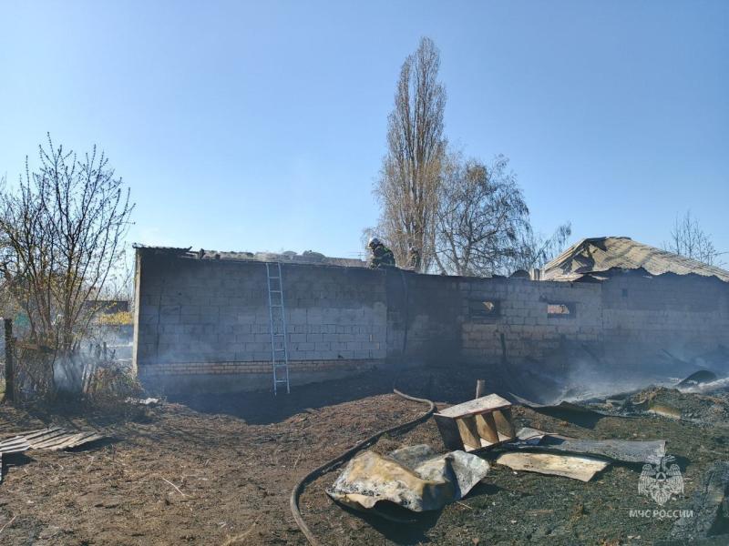 В Новокуйбышевске 17 апреля сгорел частный дом 