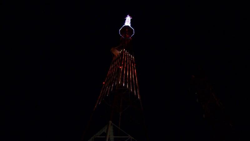 Самарская телебашня 8 декабря озарится праздничной подсветкой