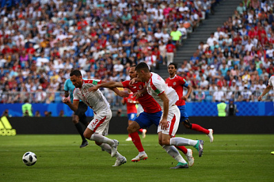 Президент FIFA, полные трибуны, LADA 4х4: год назад в Самаре прошел первый матч ЧМ-2018