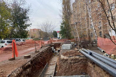 В Самаре наводят порядок после ремонта теплотрасс