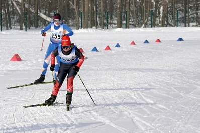 Лыжники разыграли медали областного чемпионата 