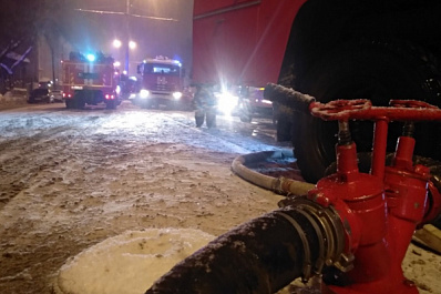 В Самаре мужчина погиб в крупном пожаре