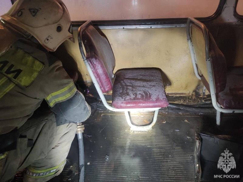 В Самаре 20 января на ходу загорелся троллейбус № 12