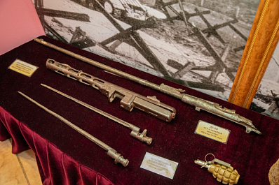 В сельской школе открылся музей с артефактами времен Великой Отечественной войны