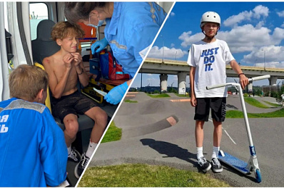 "Перелетел через руль самоката, был весь в крови": самарский школьник пострадал из-за лужи в экстрим-парке