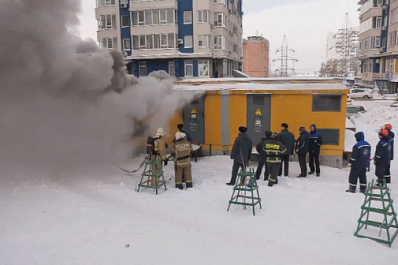 В Самаре на трансформаторной подстанции произошел пожар 
