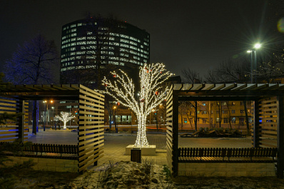 В Самаре на Московском шоссе и Ново-Садовой появятся светящиеся фигуры и консоли