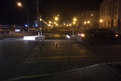 8-летний велосипедист попал в больницу после ДТП на пешеходном переходе в Самаре