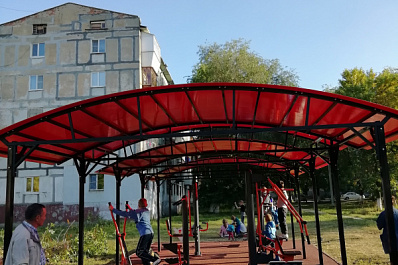 В Новокуйбышевске за 2020 год построили три спортивных площадки