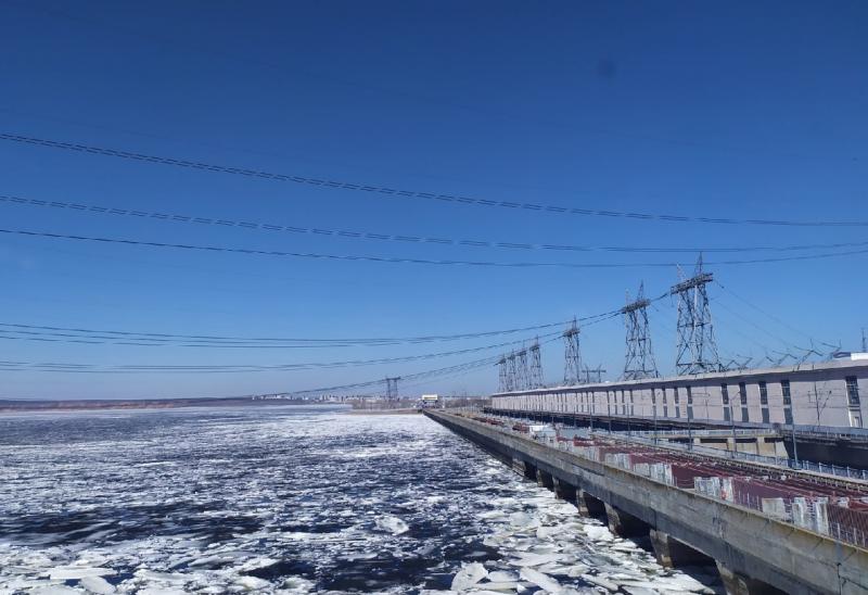 Назван срок начала сброса воды на Жигулевской ГЭС