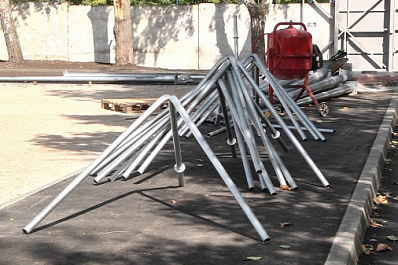 В Самарском кадетском корпусе МВД России строят уникальный спортивный комплекс