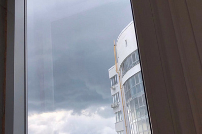 На Самару обрушился дождь и сильный ветер