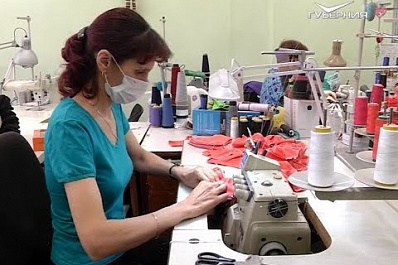 В Самаре 6 фабрик приступили к пошиву масок в больших объемах