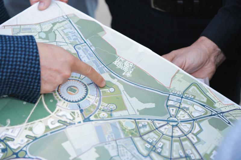 В регионе обсудили развитие территории стадиона "Солидарность Самара Арена"