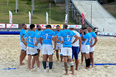 Сборная Самарской области по пляжному регби сыграет в четвертьфинале чемпионата России