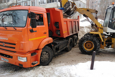 Количество вывезенного за сезон из Самары снега может превысить 1 млн тонн