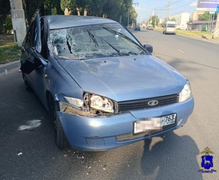 В Самарской области иномарка пошла на обгон и улетела в кювет