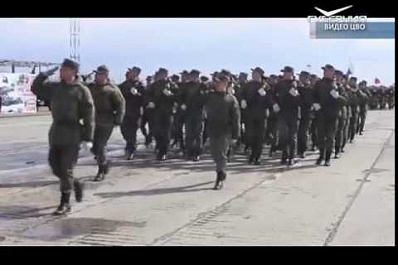 Под Самарой прошла первая репетиция Парада Победы с участием военной техники