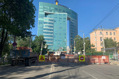 Ремонт канализации на Волжском проспекте в Самаре завершится утром 14 июля 2021 года