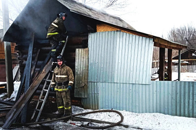 24 марта в Самарской области полыхали две бани