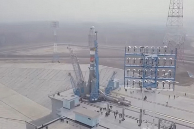 Самарскую ракету готовят к старту с космодрома Восточный