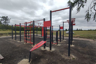 К 1 сентября в двух селах региона откроют уличную спортплощадку и обновленный спортзал 
