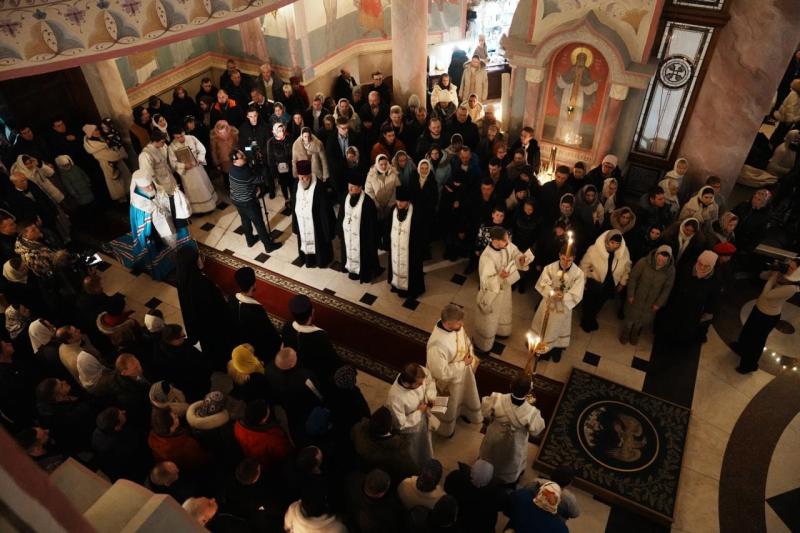 Жители Самарской области встретили Рождество Христово