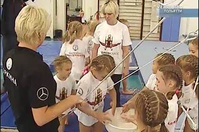 Олимпийский чемпион Алексей Немов провел мастер-класс в Тольятти