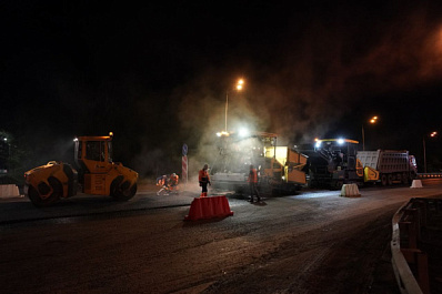 В Самарской области отремонтировали дорогу-дублер двух федеральных трасс А300 и Р229