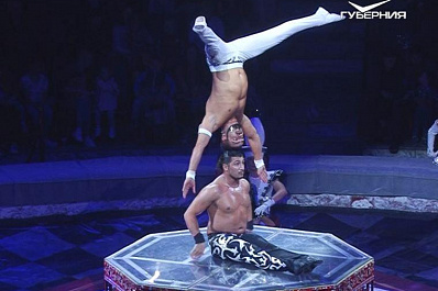 В Самарском цирке играют в шахматы