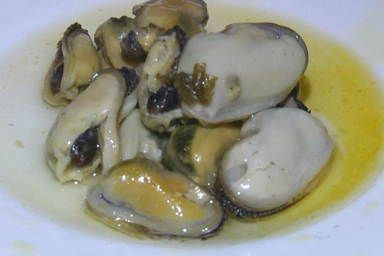 Мидии в масле. Сохраняйте чек