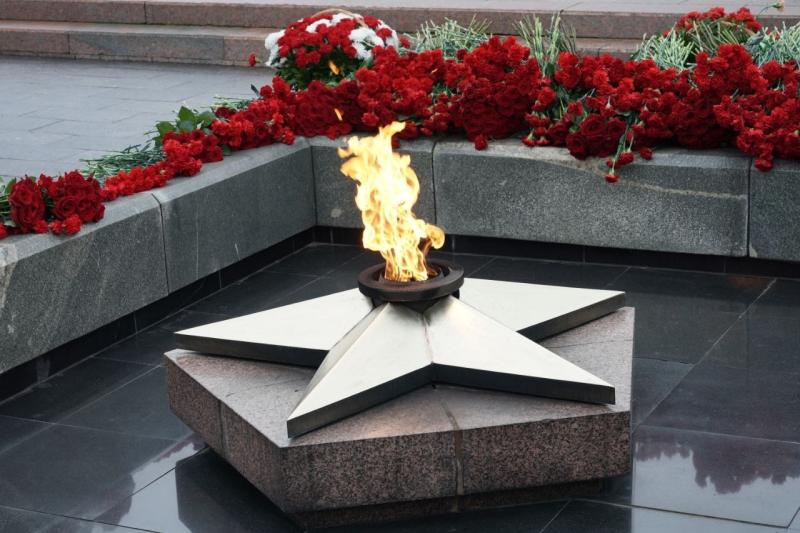 Представители "Школы героев" приняли участие в Дне памяти неизвестного солдата на площади Славы