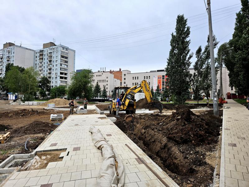 В Самаре второй этап благоустройства парка "Воронежские озера" завершится до конца лета