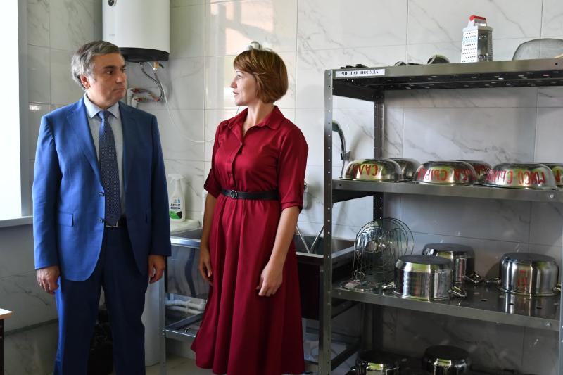 В селе Покровка Нефтегорского района досрочно завершен капремонт детского сада