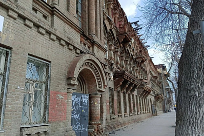 В Самаре продолжаются работы по восстановлению дома Челышева