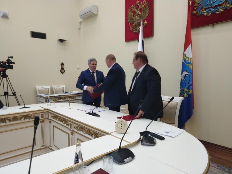 В правительстве Самарской области подписаны соглашения с новыми резидентами ТОР "Тольятти"