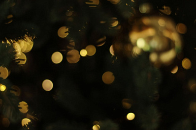 Новогодний наряд должен быть блестящим и натуральным