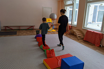 В Жигулевске для особенных детей проводят занятия по адаптивной физкультуре