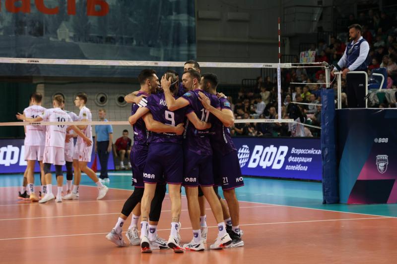 Волейбольная "Нова" 18 октября обыграла "Оренбуржье"