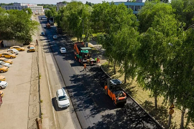 В Тольятти продолжается ремонт дорог
