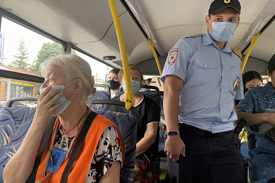 В Самаре усилен контроль за соблюдением масочного режима среди сотрудников общественного транспорта