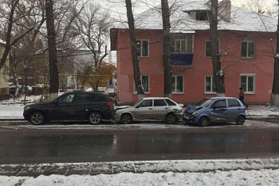 В Самаре произошла массовая авария