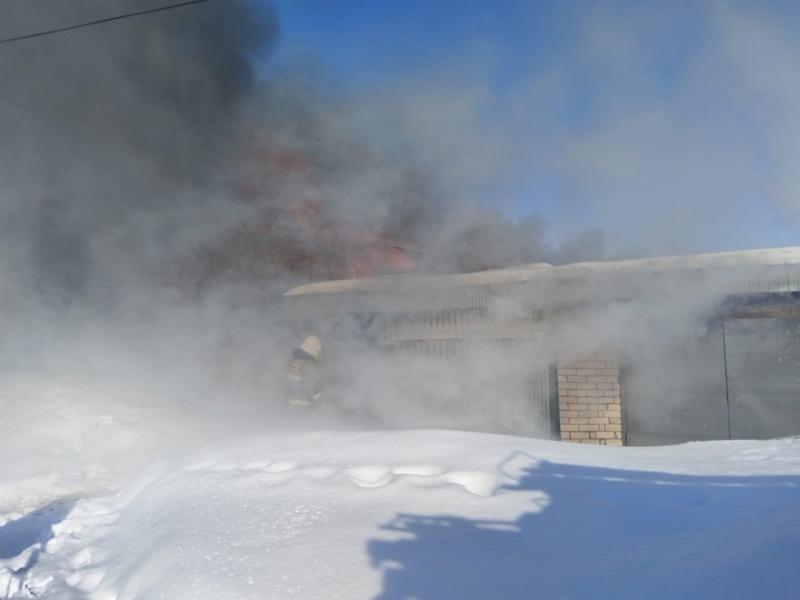 В Самарской области 20 февраля сгорел жилой дом
