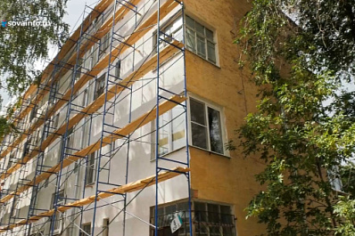 В Самаре приводят в порядок фасады домов на Ново-Садовой, Молодогвардейской и Первомайской