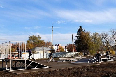 В Безенчуке появился скейт-парк