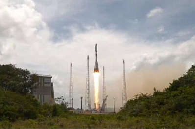 Самарская ракета-носитель вывела на орбиту спутники связи