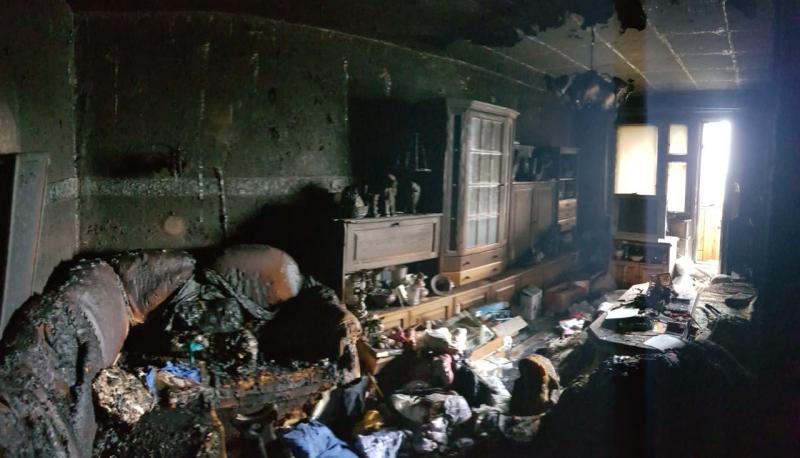 В Сызрани в сгоревшей квартире на ул. 50 лет Октября нашли труп пенсионерки