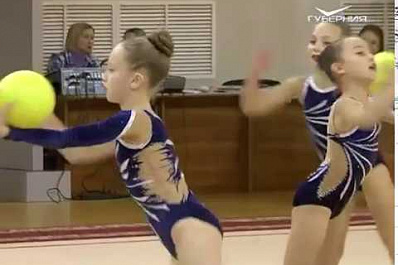 Новогодний турнир по художественной гимнастике стартовал в Самаре