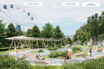 В Центральном парке Тольятти предложили установить колесо обозрения