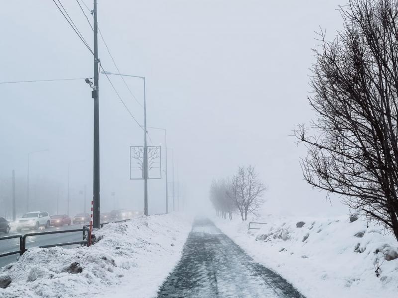 В Самарской области туман и гололед задержатся до конца 25 февраля 2022 года